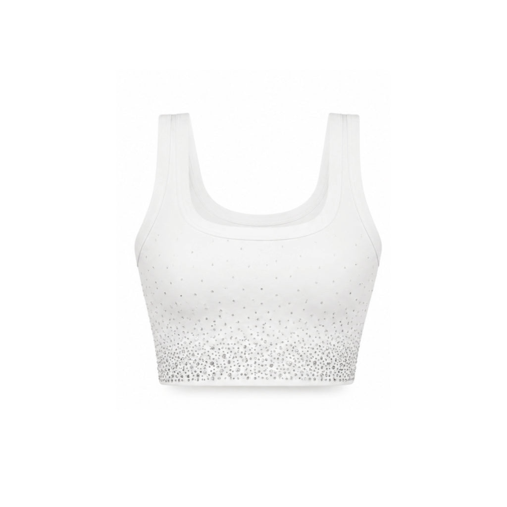Bedazzled Crop Top (pre-order)